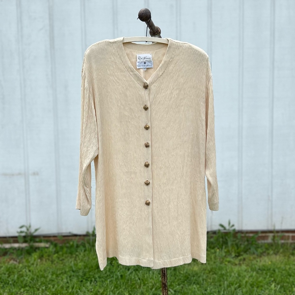 80s Ruth Norman Saks Fifth Avenue Blouse